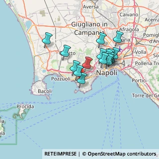 Mappa NUOVA AGNANO-GIOCHI DEL MEDITERRANEO, 80125 Napoli NA, Italia (6.12938)