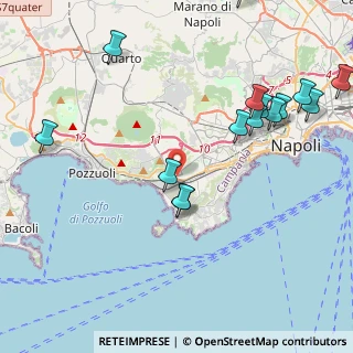 Mappa NUOVA AGNANO-GIOCHI DEL MEDITERRANEO, 80125 Napoli NA, Italia (5.42333)
