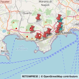 Mappa NUOVA AGNANO-GIOCHI DEL MEDITERRANEO, 80125 Napoli NA, Italia (3.42909)