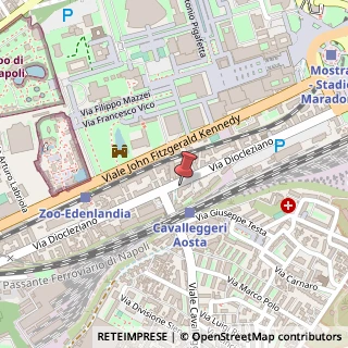 Mappa Via Diocleziano, 67, 80124 Napoli, Napoli (Campania)