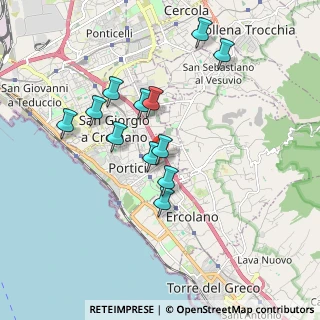 Mappa Via G. Cardano, 80055 Portici NA, Italia (1.7625)