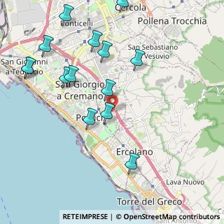 Mappa Via G. Cardano, 80055 Portici NA, Italia (2.535)