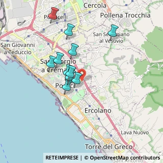 Mappa Via G. Cardano, 80055 Portici NA, Italia (1.66364)