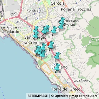 Mappa Via G. Cardano, 80055 Portici NA, Italia (1.49)