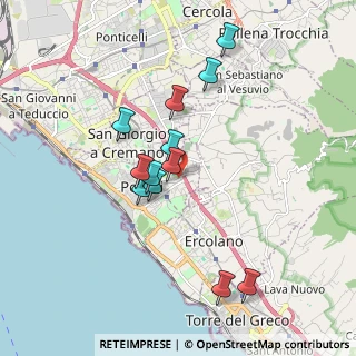 Mappa Via G. Cardano, 80055 Portici NA, Italia (1.775)