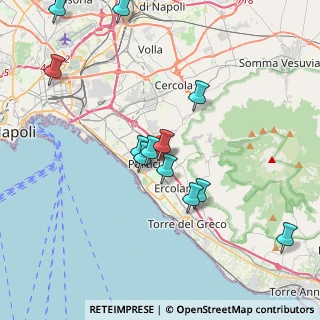 Mappa Via G. Cardano, 80055 Portici NA, Italia (4.20833)