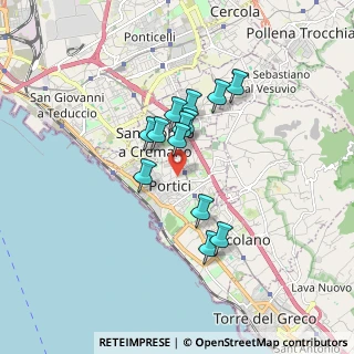 Mappa Via, 80055 Portici NA, Italia (1.40462)