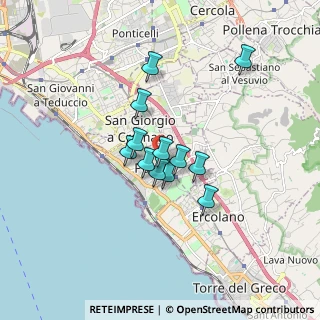 Mappa Via, 80055 Portici NA, Italia (1.2875)