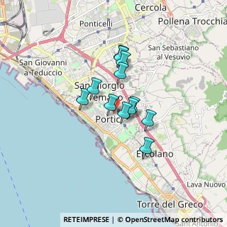 Mappa Via, 80055 Portici NA, Italia (1.23417)