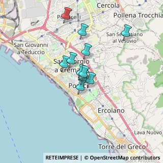 Mappa Via, 80055 Portici NA, Italia (1.30182)
