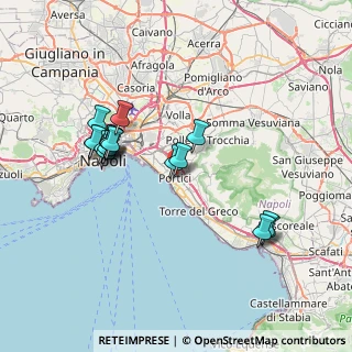 Mappa Via, 80055 Portici NA, Italia (7.55059)