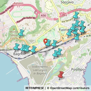 Mappa Viale John Fitzgerald Kennedy, 80125 Napoli NA, Italia (1.329)