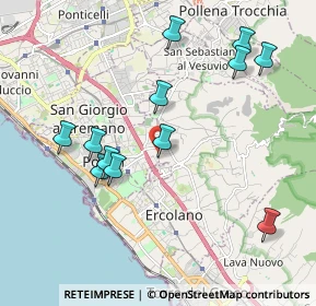 Mappa Via Madonnelle, 80056 Portici NA, Italia (2.20667)