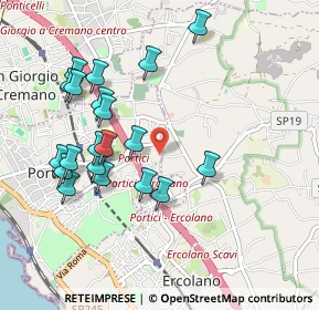 Mappa Via Madonnelle, 80056 Portici NA, Italia (1.066)