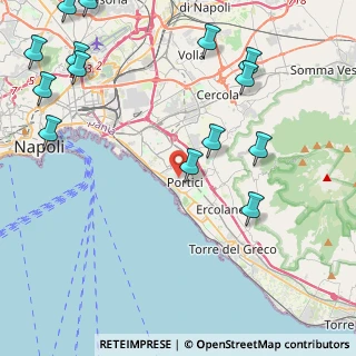 Mappa Viale Leone, 80055 Portici NA, Italia (6.25143)