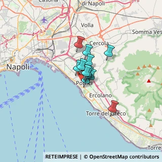 Mappa Viale Leone, 80055 Portici NA, Italia (1.73417)