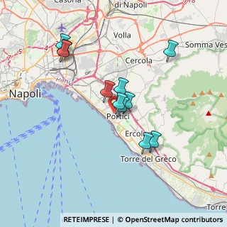 Mappa Viale Leone, 80055 Portici NA, Italia (3.35273)