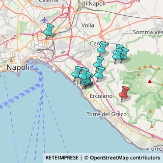 Mappa Viale Leone, 80055 Portici NA, Italia (2.76154)