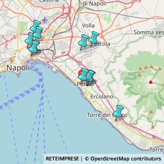 Mappa Viale Leone, 80055 Portici NA, Italia (4.51091)