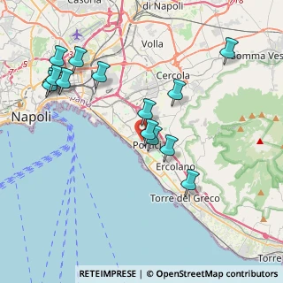 Mappa Viale Leone, 80055 Portici NA, Italia (4.55571)