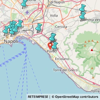 Mappa Viale Leone, 80055 Portici NA, Italia (6.23143)