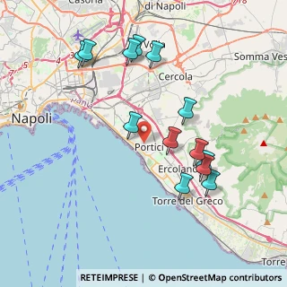 Mappa Viale Leone, 80055 Portici NA, Italia (4.25769)