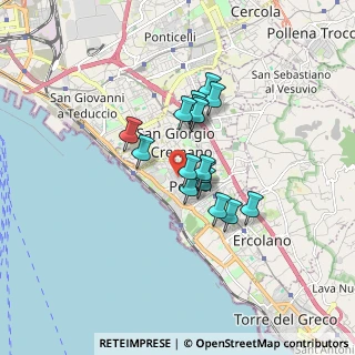Mappa Viale Leone, 80055 Portici NA, Italia (1.26688)