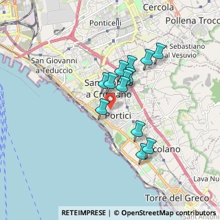 Mappa Viale Leone, 80055 Portici NA, Italia (1.47846)