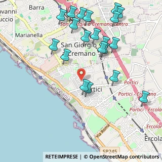 Mappa Viale Leone, 80055 Portici NA, Italia (1.264)