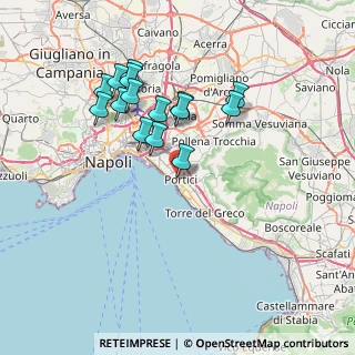 Mappa Viale Leone, 80055 Portici NA, Italia (7.248)