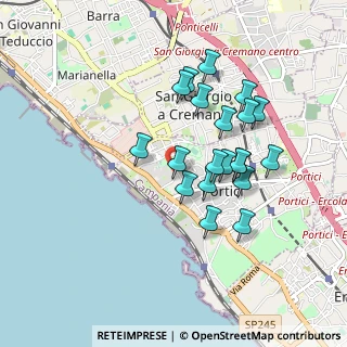 Mappa Via Paladino Giovanni, 80055 Portici NA, Italia (0.8455)