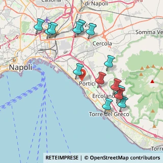 Mappa Via Paladino Giovanni, 80055 Portici NA, Italia (4.55929)