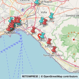 Mappa Via Paladino Giovanni, 80055 Portici NA, Italia (5.6655)