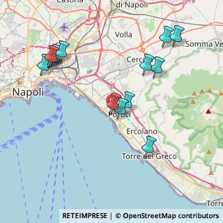 Mappa Via Paladino Giovanni, 80055 Portici NA, Italia (4.80214)