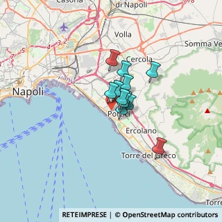Mappa Via Paladino Giovanni, 80055 Portici NA, Italia (1.8975)