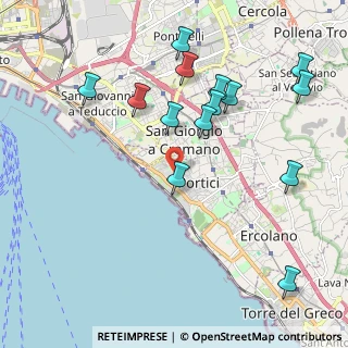 Mappa Via Paladino Giovanni, 80055 Portici NA, Italia (2.415)