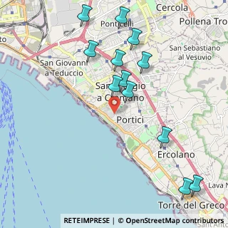 Mappa Via Paladino Giovanni, 80055 Portici NA, Italia (2.45417)