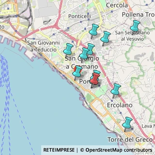 Mappa Via Paladino Giovanni, 80055 Portici NA, Italia (1.88583)