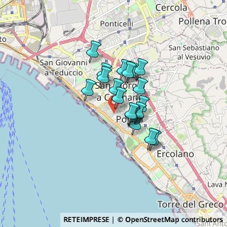 Mappa Via Paladino Giovanni, 80055 Portici NA, Italia (1.21263)
