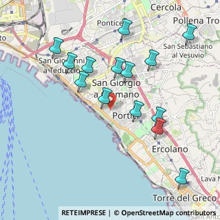 Mappa Via Paladino Giovanni, 80055 Portici NA, Italia (2.21071)