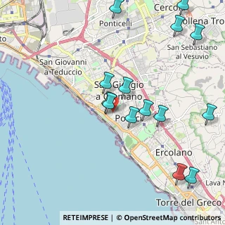 Mappa Via Paladino Giovanni, 80055 Portici NA, Italia (2.54071)