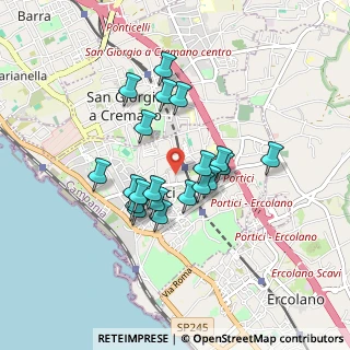 Mappa Via Diaz Armando, 80055 Portici NA, Italia (0.756)