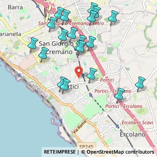 Mappa Via Diaz Armando, 80055 Portici NA, Italia (1.238)