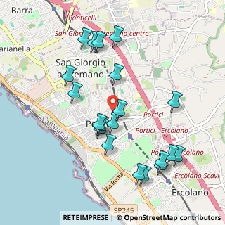 Mappa Via Diaz Armando, 80055 Portici NA, Italia (1.1035)