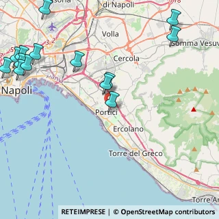 Mappa Via Diaz Armando, 80055 Portici NA, Italia (6.48714)