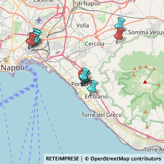 Mappa Via Diaz Armando, 80055 Portici NA, Italia (4.23333)