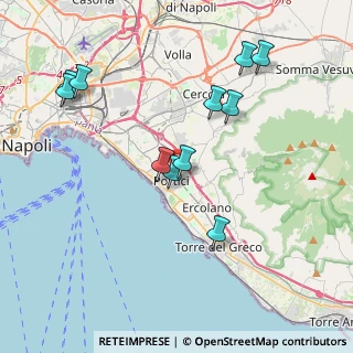 Mappa Via Diaz Armando, 80055 Portici NA, Italia (4.29091)