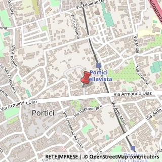 Mappa Viale alemagna 26, 80055 Portici, Napoli (Campania)