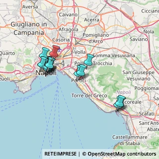 Mappa Via Diaz Armando, 80055 Portici NA, Italia (7.59765)