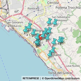 Mappa Via Diaz Armando, 80055 Portici NA, Italia (1.37722)